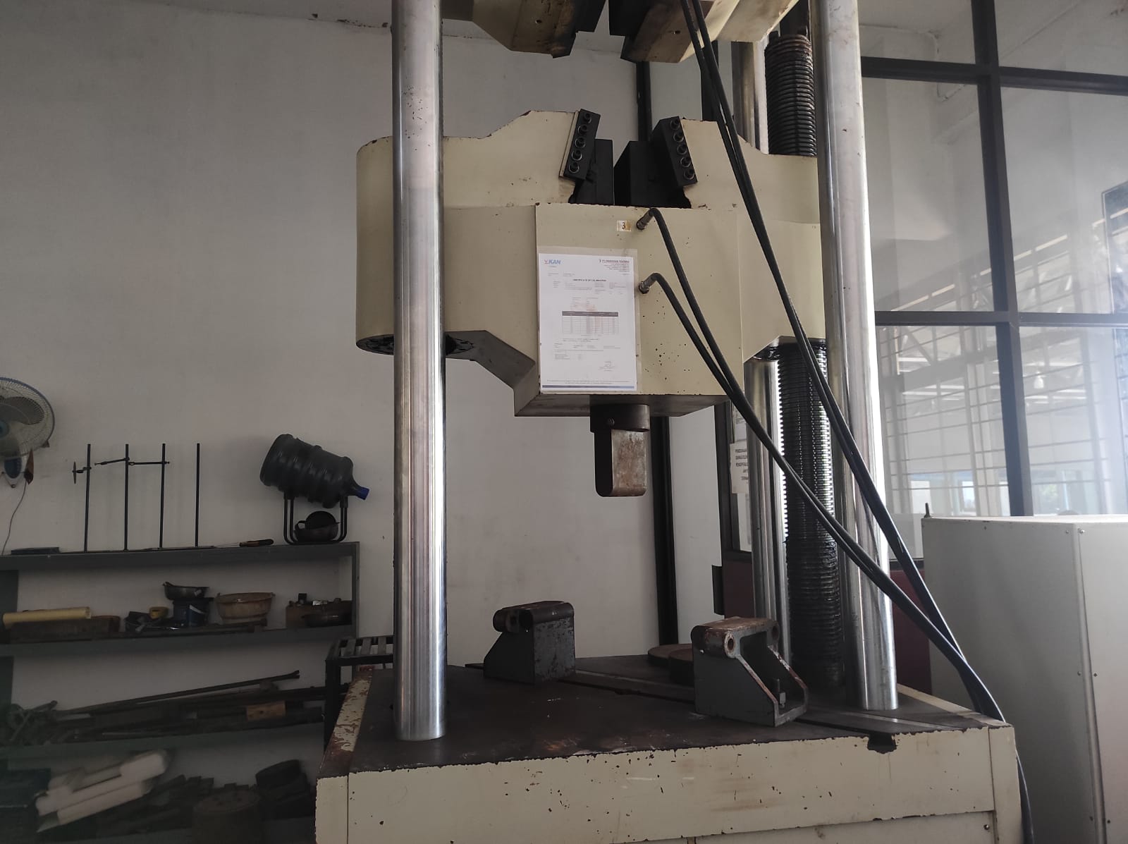 Uji Lentur Beton Polos